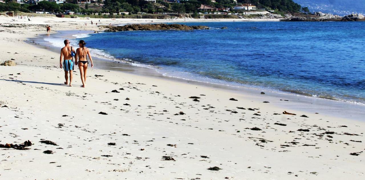 Apartamento Sanxenxo - Playa Areas Eksteriør billede